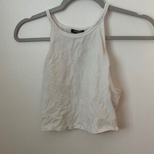 Express Off-White Tank Top